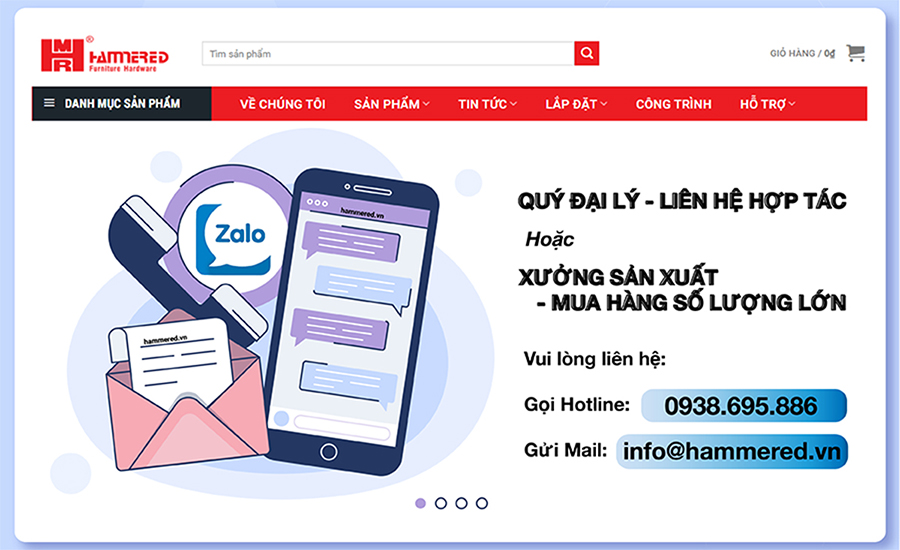 Các loại ray bi dùng trong phụ kiện nội thất