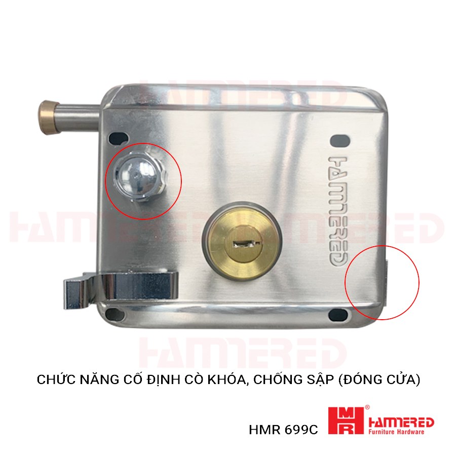 khóa cổng móc
