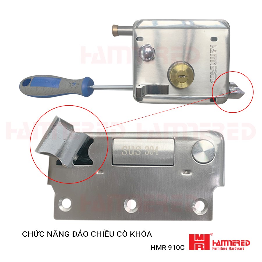 khóa cổng inox