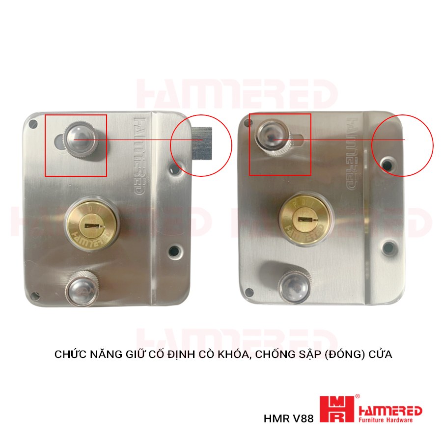 khóa cổng HMR
