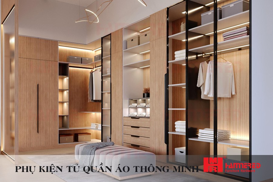 phụ kiện tủ quần áo thông minh