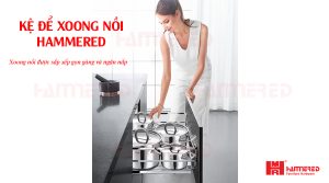 kệ xoong nồi, kệ xoong nồi đa năng, kệ xoong nồi đa năng Hammered, kệ xoong nồi bát đĩa đa năng, giá đựng bát đĩa xoong nồi, giá đựng bát đĩa xoong nồi đa năng, phụ kiện tủ bếp, phụ kiện tủ bếp HMR, phụ kiện tủ bếp Hammered