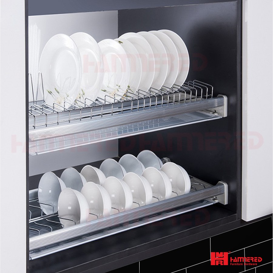 kệ úp bát đĩa inox, kệ bát đĩa, giá bát đĩa cố định, giá bát đĩa inox 304, giá bát đĩa cố định HMR, giá bát đĩa cố định Hammered