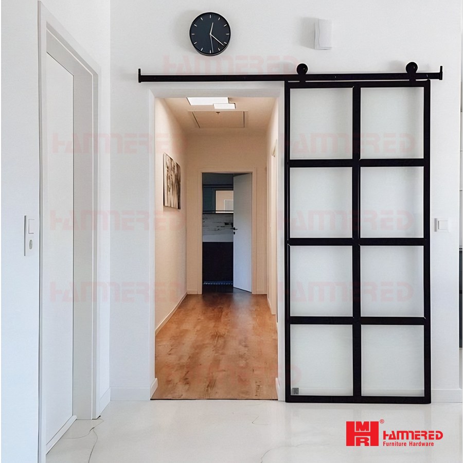 Ray trượt cửa lùa kiểu Mỹ Hammered