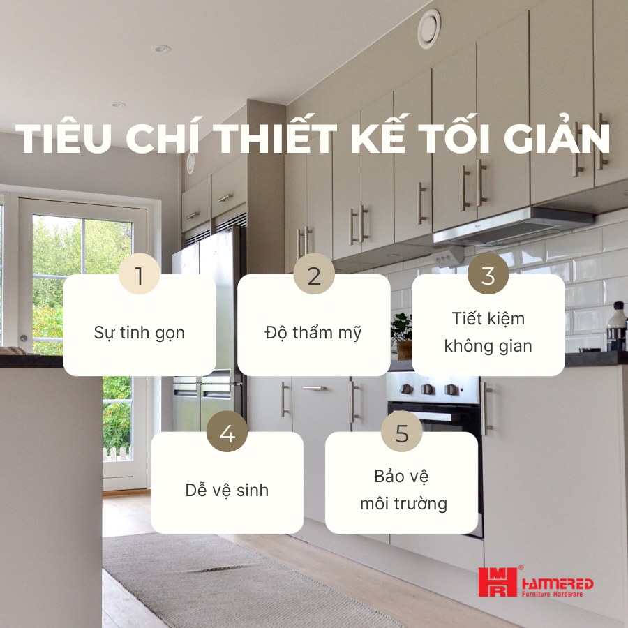 thiết kế nhà bếp tối giản 1