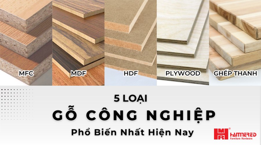 Gỗ Công Nghiệp Phổ Biến