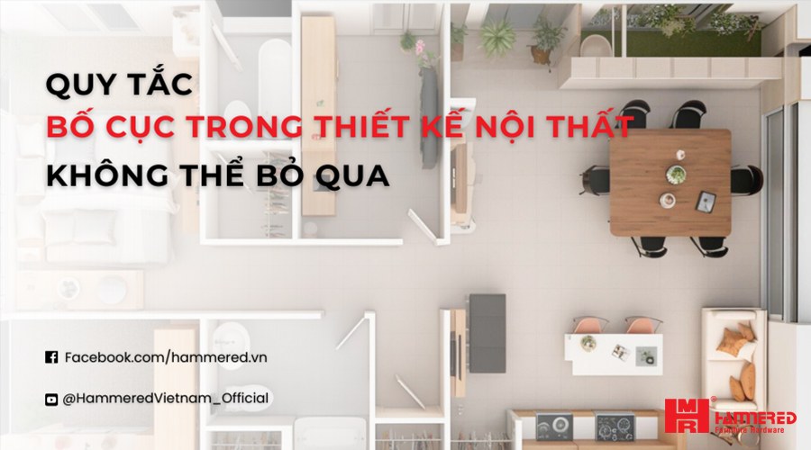 Quy tắc bố cục trong thiết kế nội thất