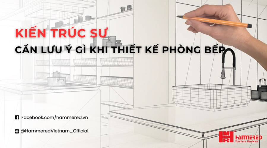 những lưu ý thiết kế phòng bếp