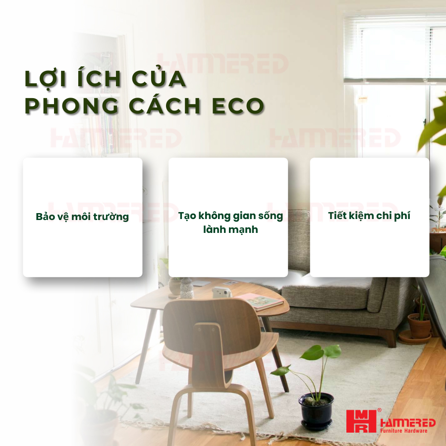 Lợi ích của phong cách eco