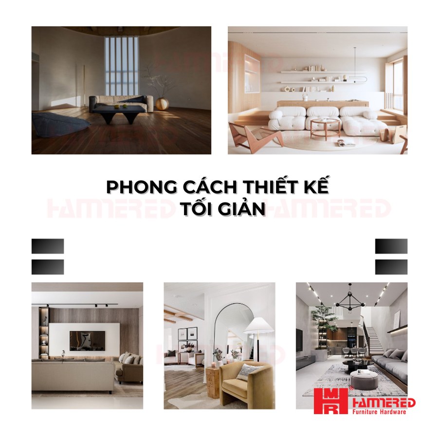 Phong cách thiết kế tối giản