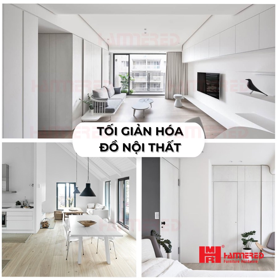 Tối giản hóa đồ nội thất