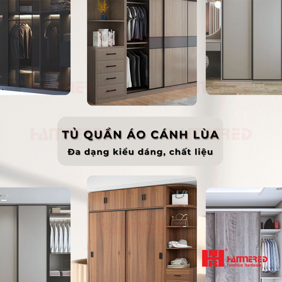 Tủ Quần Áo Cánh Lùa