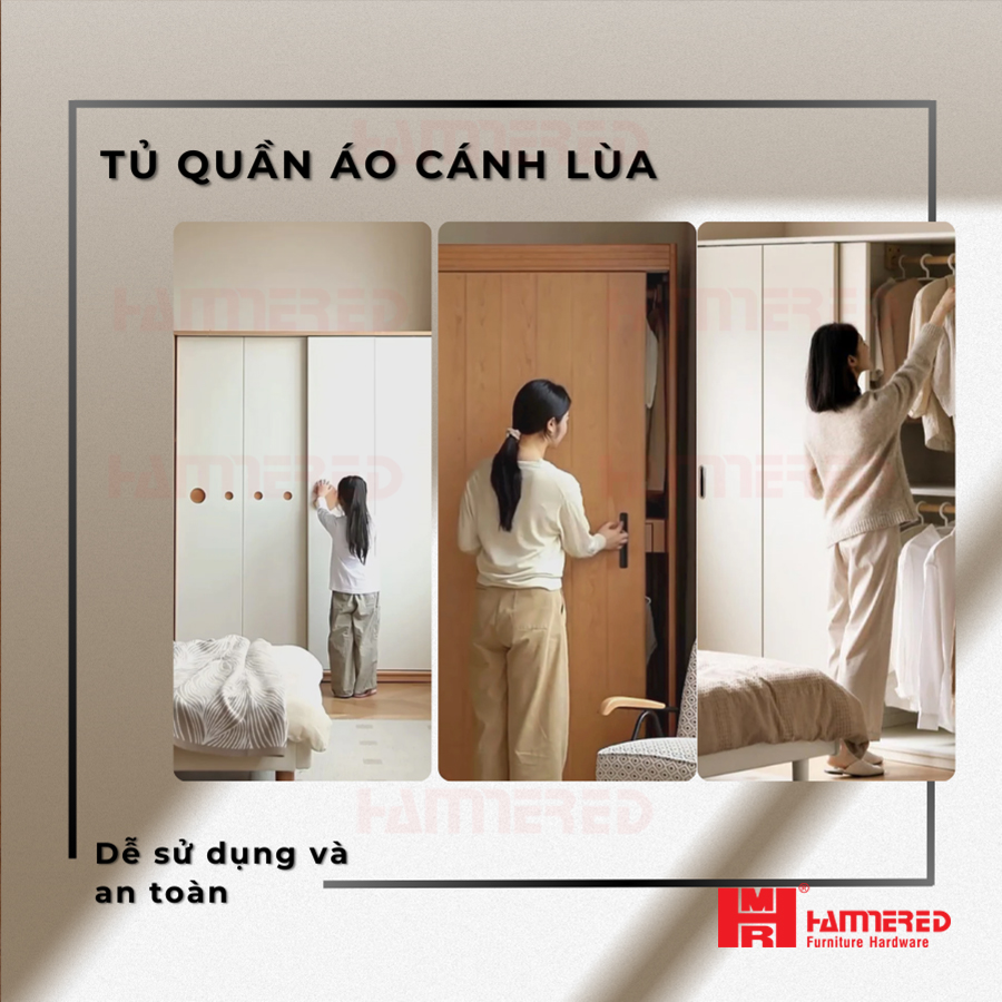 Tủ Quần Áo Cánh Lùa