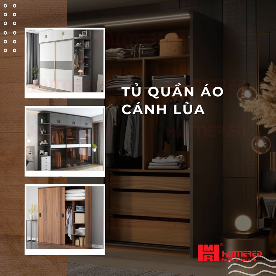 Tủ Quần Áo Cánh Lùa