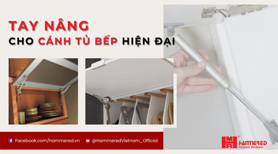 Tay Nâng Cho Cánh Tủ Bếp Hiện đại