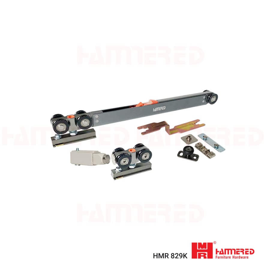 BỘ PhỤ KiỆn CỬa NhÔm LÙa GiẤu CÁnh GiẢm ChẤn NhẤn MỞ 60kg Hmr 829k