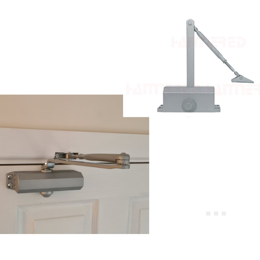 Tay đẩy hơi - phụ kiện giúp cửa tự động đóng