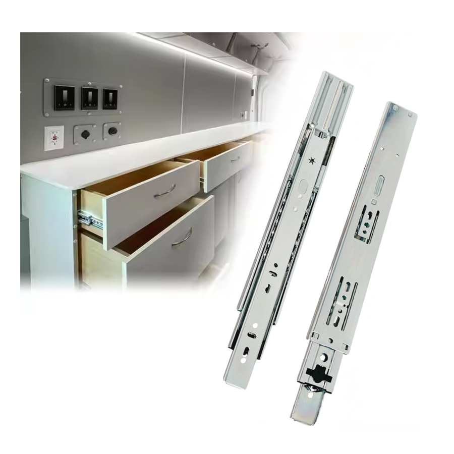 Ray bi trượt giảm chấn