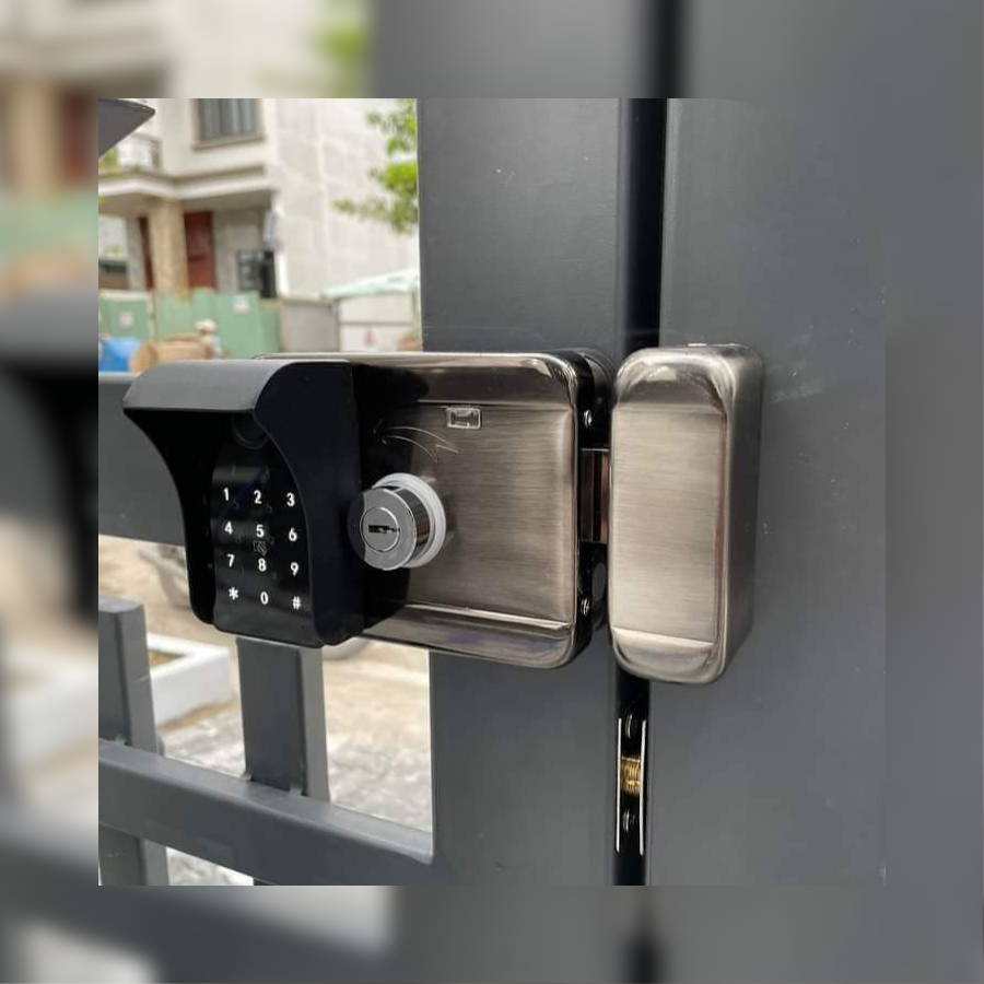 Khóa cổng vân tay tiện lợi khi sử dụng