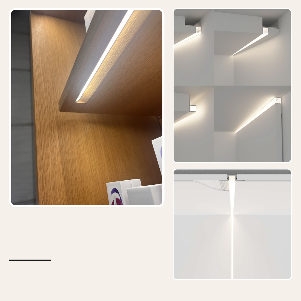 Đèn LED thanh nhôm định hình