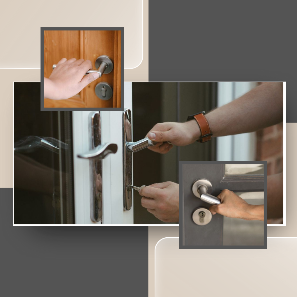 Sử dụng khóa tay gạt với lực vừa phải để duy trì độ bền