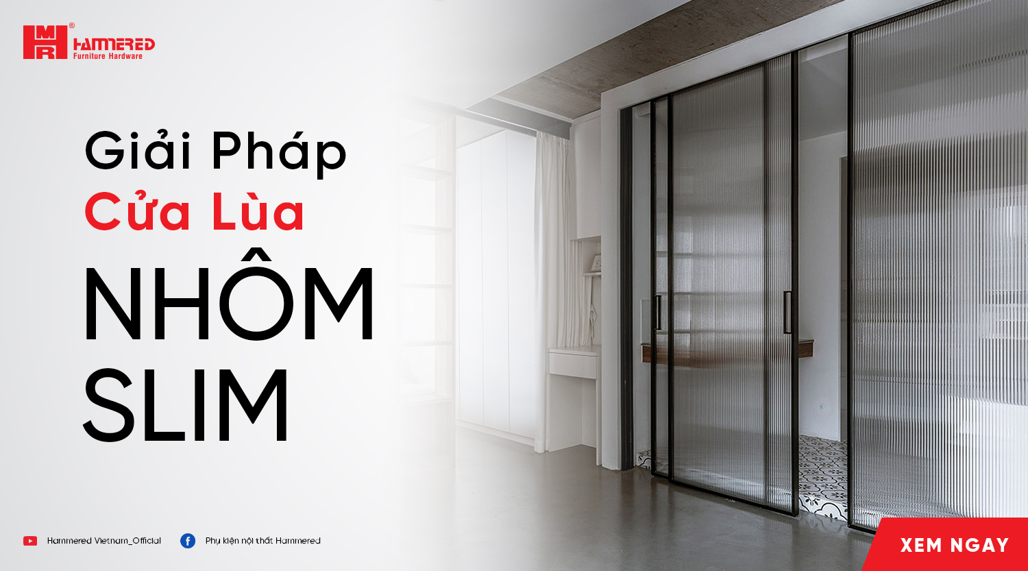 Giải Pháp Cửa Lùa Nhôm Slim