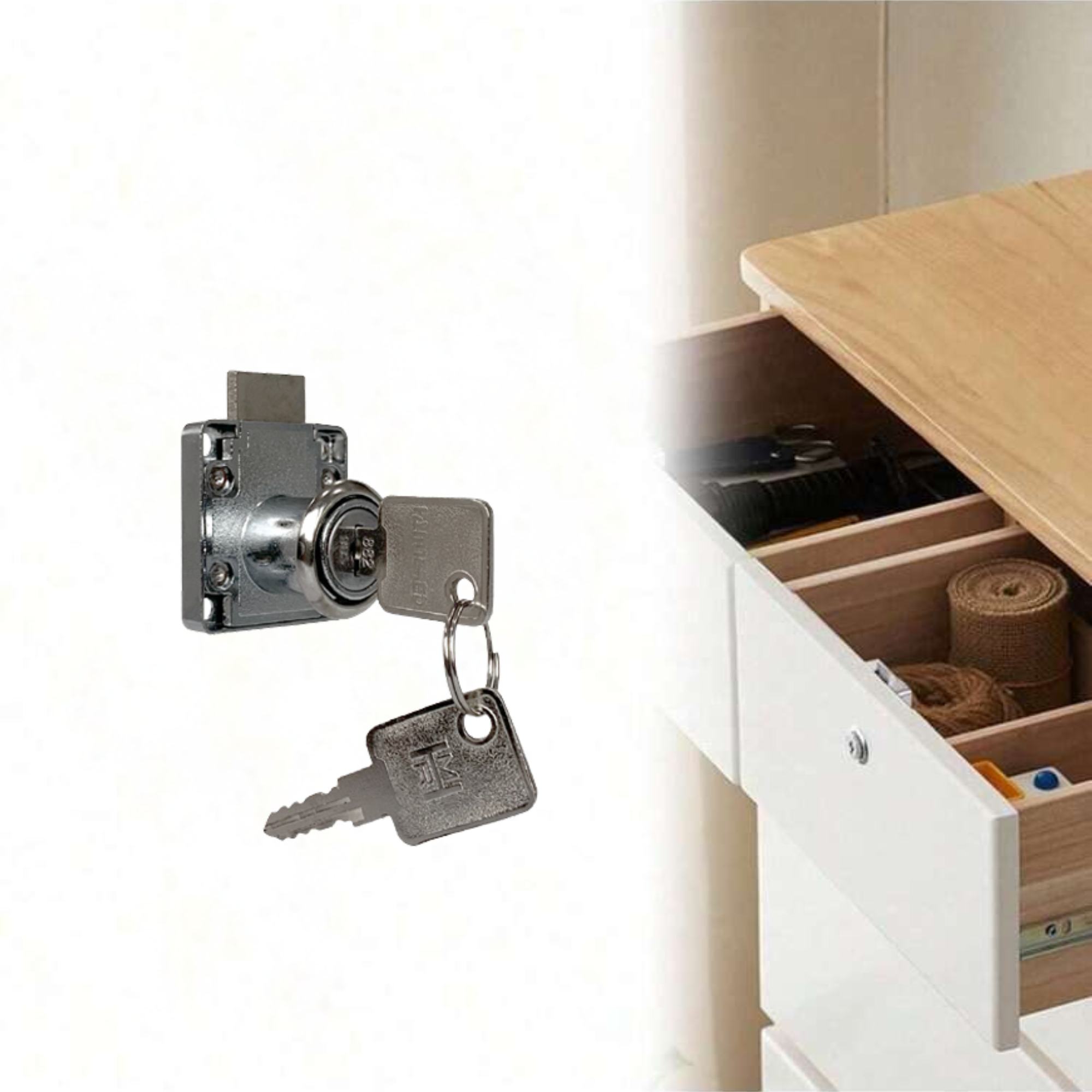Khóa tủ giúp bảo vệ tài sản cá nhân