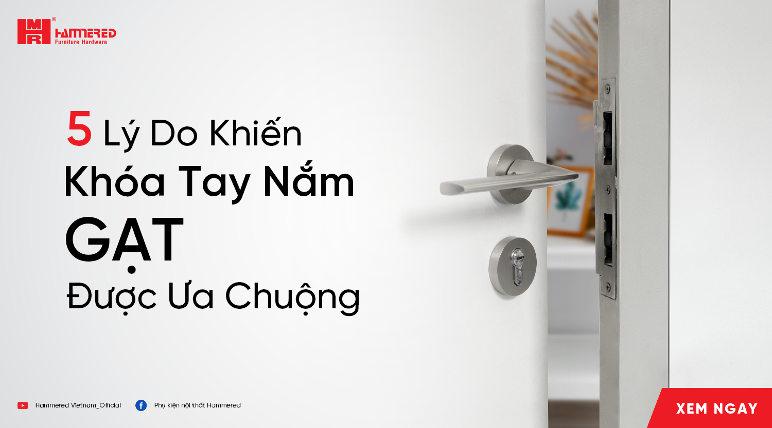 5 Lý Do Khiến Khóa Tay Nắm Gạt Được Ưa Chuộng