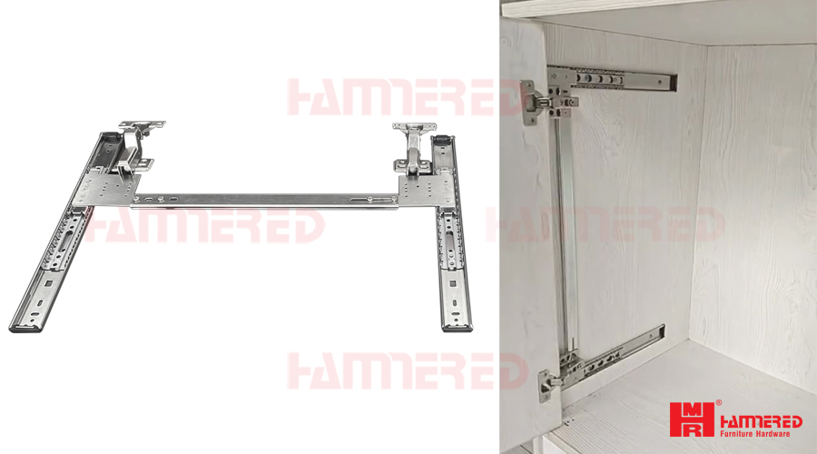 Chọn phụ kiện ray trượt âm giấu cánh tủ từ thương hiệu uy tín